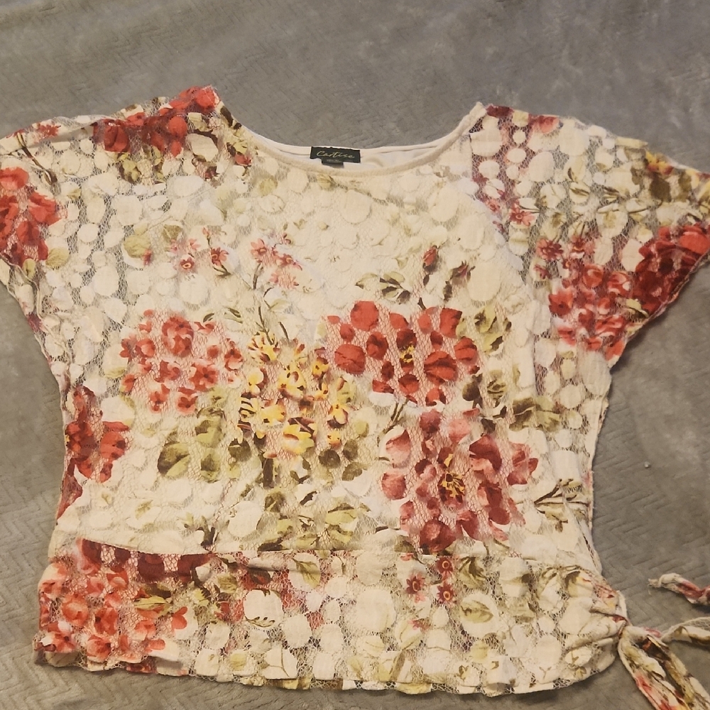 Floral Lace Women Top